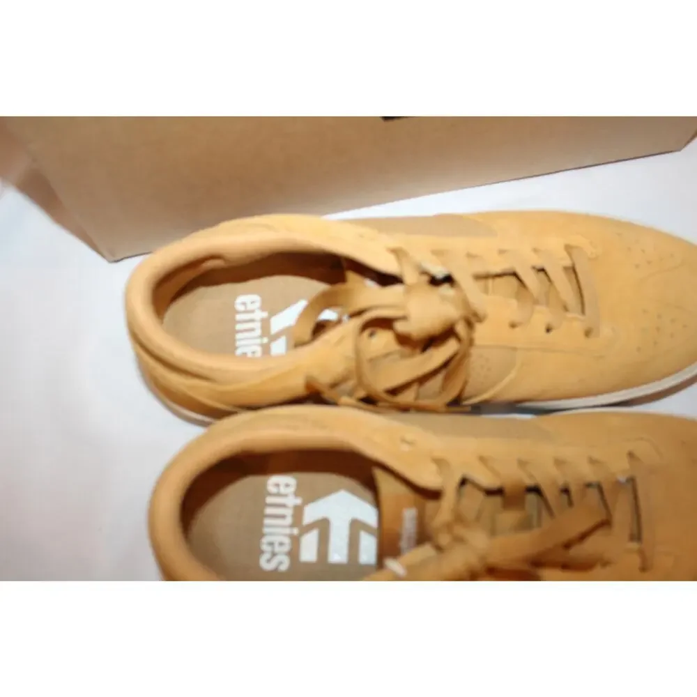 NIB‎ MEN'S ETNIES WINDROW SKATE SUEDE TAN SNEAKERS SZ 11.5